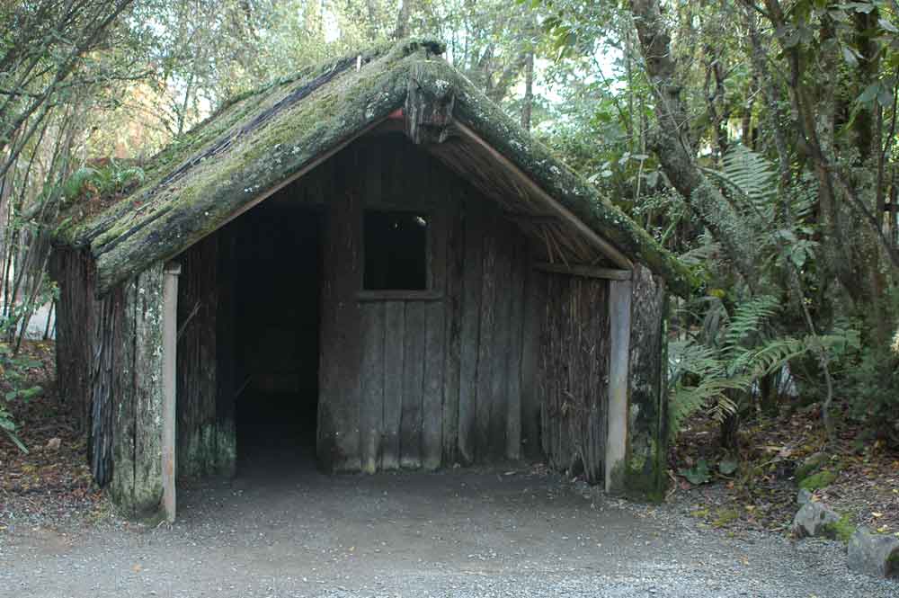 40 - Nueva Zelanda - Rotorua, Te Puia, casa maori